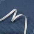 Ткани шнур декоративный - Шнур плоский для римских штор 3мм матовый белый