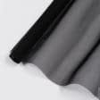 Тканини для суконь - Шовк-органза щільний чорний