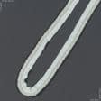 Ткани шнур декоративный - Шнур окантовочный Корди цвет белый, крем 7 мм