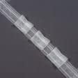 Тканини тасьма - Тасьма шторна Бантові складки прозора КС-1:2 40мм±0.5мм/50м