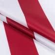 Тканини для маркіз - Оксфорд-135 полоса біло-червона