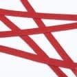 Ткани тесьма - Декоративная киперная лента елочка красный 15 мм
