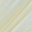 Тканини вуаль - Тюль креп-суфле Леса колір ваніль з обважнювачем