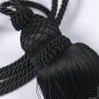 Ткани фурнитура для декора - Кисти верона черный