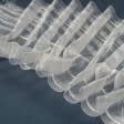 Ткани тесьма - Тесьма шторная Вафелька прозрачная КС-1:2 200мм±0.5мм/50м