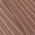 Тканини портьєрні тканини - Декоративна тканина Армавір смуга бордо,оливково-золотий