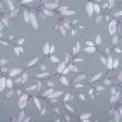 Тканини бавовна - Сатин набивний MACOSATEEN листя