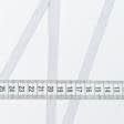 Тканини фурнітура для декора - Репсова стрічка Грогрен /GROGREN світло сіра 10 мм