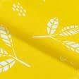 Ткани для детского постельного белья - Бязь набивная детская Мадагаскар компаньен желтый