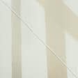 Ткани портьерные ткани - Тюль Кордо купон-полоса беж-золото, песок с утяжелителем