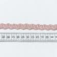 Ткани фурнитура и аксессуары для одежды - Тесьма окантовочная Зара розовая 10 мм