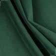 Тканини для штор - Велюр Міленіум колір смарагдово-зелений