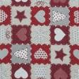 Тканини для квілтінгу - Декоративна новорічна тканина  наталі