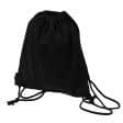 Тканини екосумка - Еко рюкзак ТаKа Sumka саржа 38х42 см. Чорний