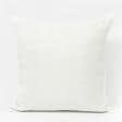 Тканини готові вироби - Чохол на подушку новорічний Однотонний колір молочний  срібло з люрексом 45х45см (161328)