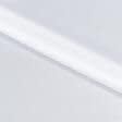 Ткани для римских штор - Тюль креп Зои белая с утяжелителем