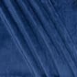 Тканини ненатуральні тканини - Плюш (вельбо) синій