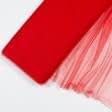 Ткани для платьев - Фатин мягкий красный