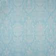 Ткани хлопок смесовой - Декоративная ткань Виктория голубой