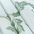Тканини для футболок - Порт арель завиток крупний т.оливка