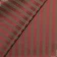 Тканини віскоза, полівіскоза - Підкладкова тканина у смужку червона/зелена
