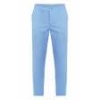 Ткани комплекты одежды - Брюки медицинские мужские голубые р.54