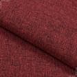 Тканини для безкаркасних крісел - Декоративна тканина рогожка Регіна меланж червоно-чорний