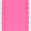 Ткани фурнитура и аксессуары для одежды - Кружево 30см розовый