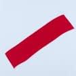 Ткани трикотаж - Воротник-манжет 10х42см красный