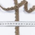 Ткани фурнитура для декора - Тесьма окантовочная Каролина коричневая 16 мм