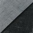 Ткани для дома - Мешковина джутовая ламинированная черный