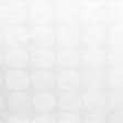 Ткани жаккард - Скатертная ткань жаккард Арлес  круги, белый
