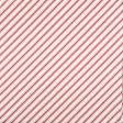 Тканини для дому - Декоративна тканина Діагональ смуга молочний, червоний, сірий СТОК