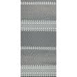 Ткани тюль - Тюль вышивка Дориан  молочный с блеском 300/270 см  з фестоном (175668)