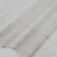 Ткани гардинные ткани - Гардинное полотно / гипюр Муза розовый жемчуг (2-х сторонний фестон)