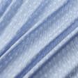 Тканини для суконь - Поплін принт блакитний
