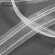 Ткани тесьма - Тесьма шторная Карандашная прозрачная КС 1:2 40мм±0.5мм/50м