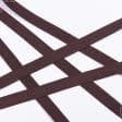 Ткани для одежды - Тасьма / стропа ременная стандарт 30 мм коричневая