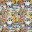 Ткани хлопок смесовой - Декоративная ткань лонета Лиссабон