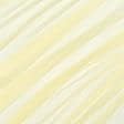 Тканини вуаль - Тюль креп-суфле Леса колір ваніль з обважнювачем