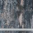 Ткани для декоративных подушек - Декоративный велюр Фарид мрамор т.серый
