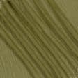 Ткани трикотаж - Шифон жатка светло-оливковый