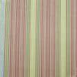 Ткани портьерные ткани - Декоративная ткань Саймул/SIMUN Эрин полоса св.желтый, теракотовые