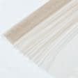 Ткани ненатуральные ткани - Тюль сетка  мини Грек кремово-бежевый