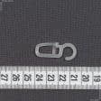 Ткани фурнитура для дома - Крючки на кольцо для карнизов прозрачные (100 шт/упак)