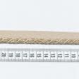 Тканини фурнітура для декора - Шнур окантувальний Корді / CORD колір бежевий 7 мм