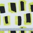 Тканини для дитячого одягу - Котон сатин принт прямокутники чорні/салатові