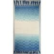 Ткани махровые полотенца - Полоетенце махровое  OCEAN синее  50х85 см