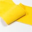 Тканини трикотаж - Комір-манжет 10х42см жовто-лимонний