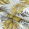 Тканини портьєрні тканини - Декоративна тканина селва дрібний лист/selva золото